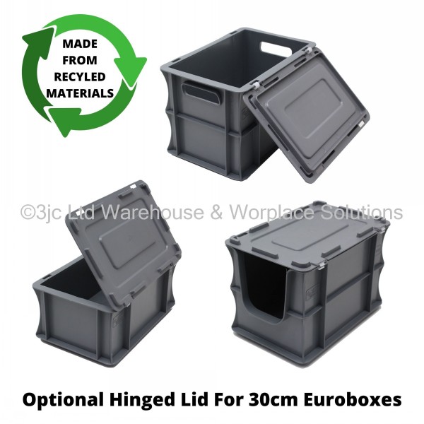Heavy Duty Stacking Euro Box 30cm 7 Litre Open Front 3JC
